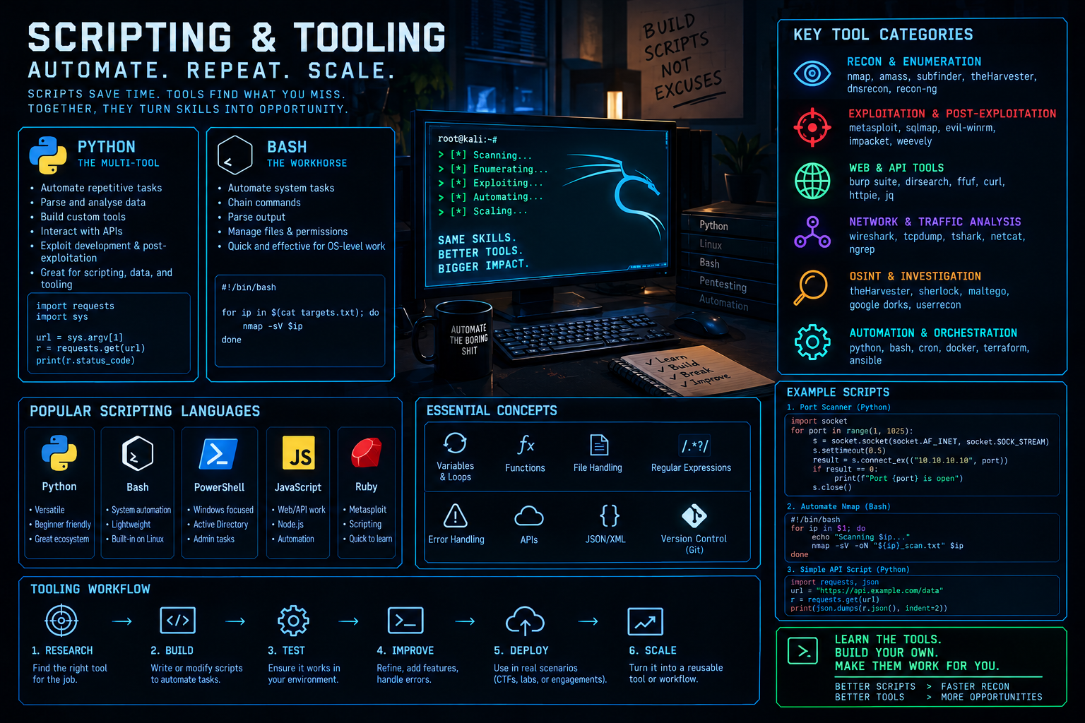 Scripting and Tooling